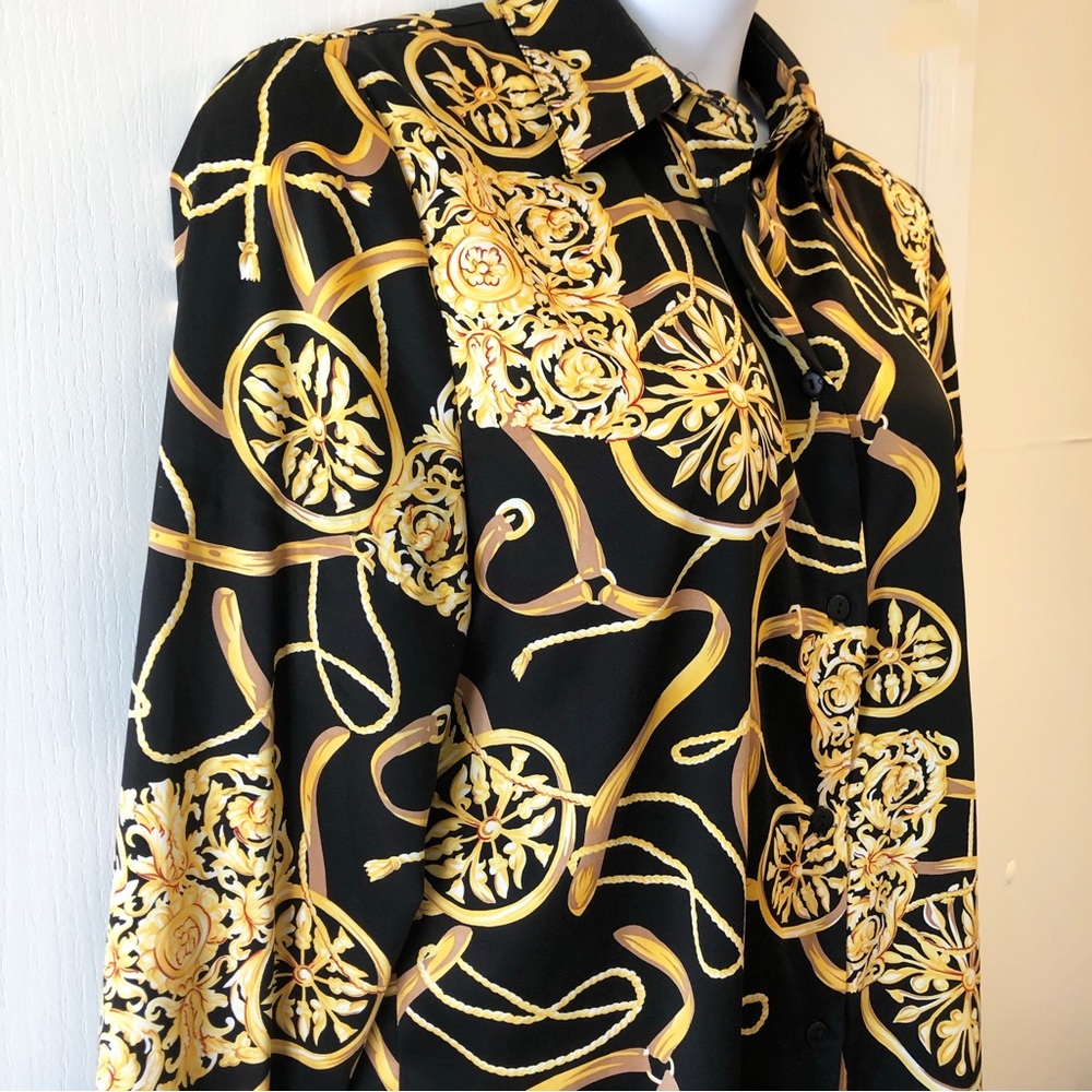 Nygard Collection vintage button up Blouse